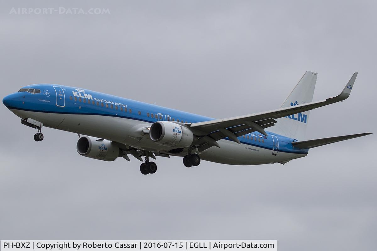 PH-BXZ, 2008 Boeing 737-8K2 C/N 30368, Heathrow 2016