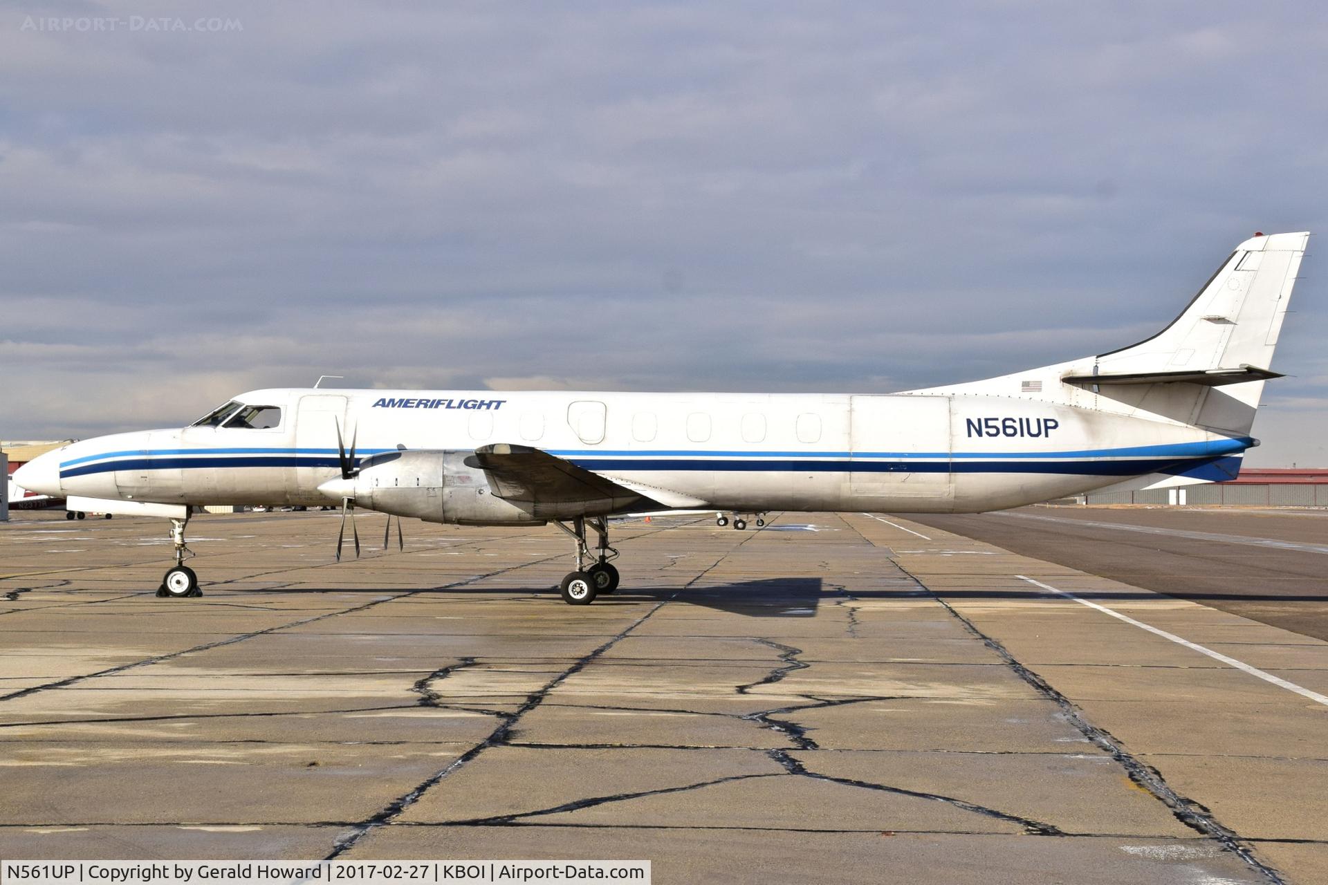 N561UP, 1983 Swearingen SA227-AT C/N AT-561, Parked on the south GA ramp.