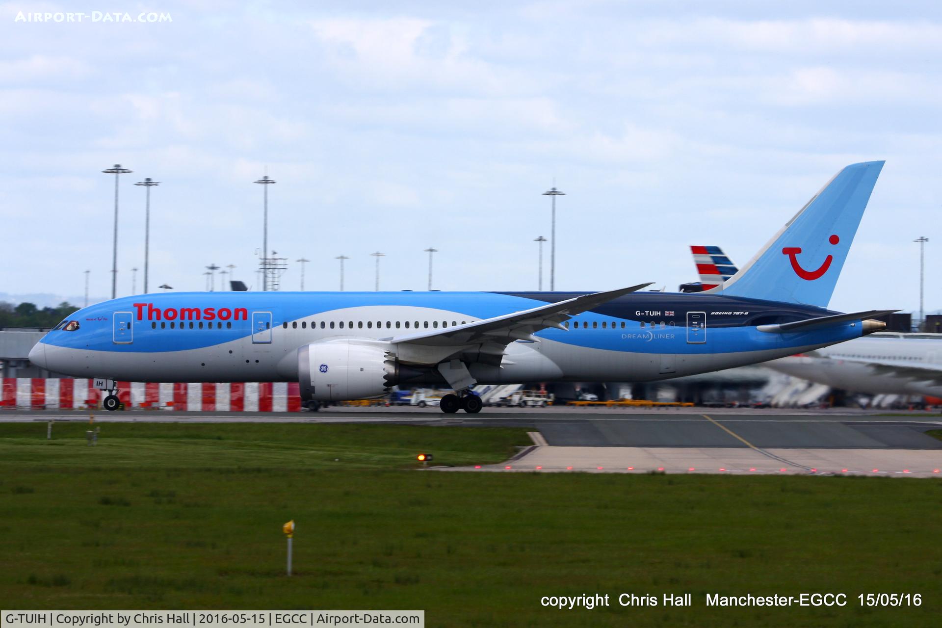 G-TUIH, 2015 Boeing 787-8 Dreamliner C/N 37229, Thomson