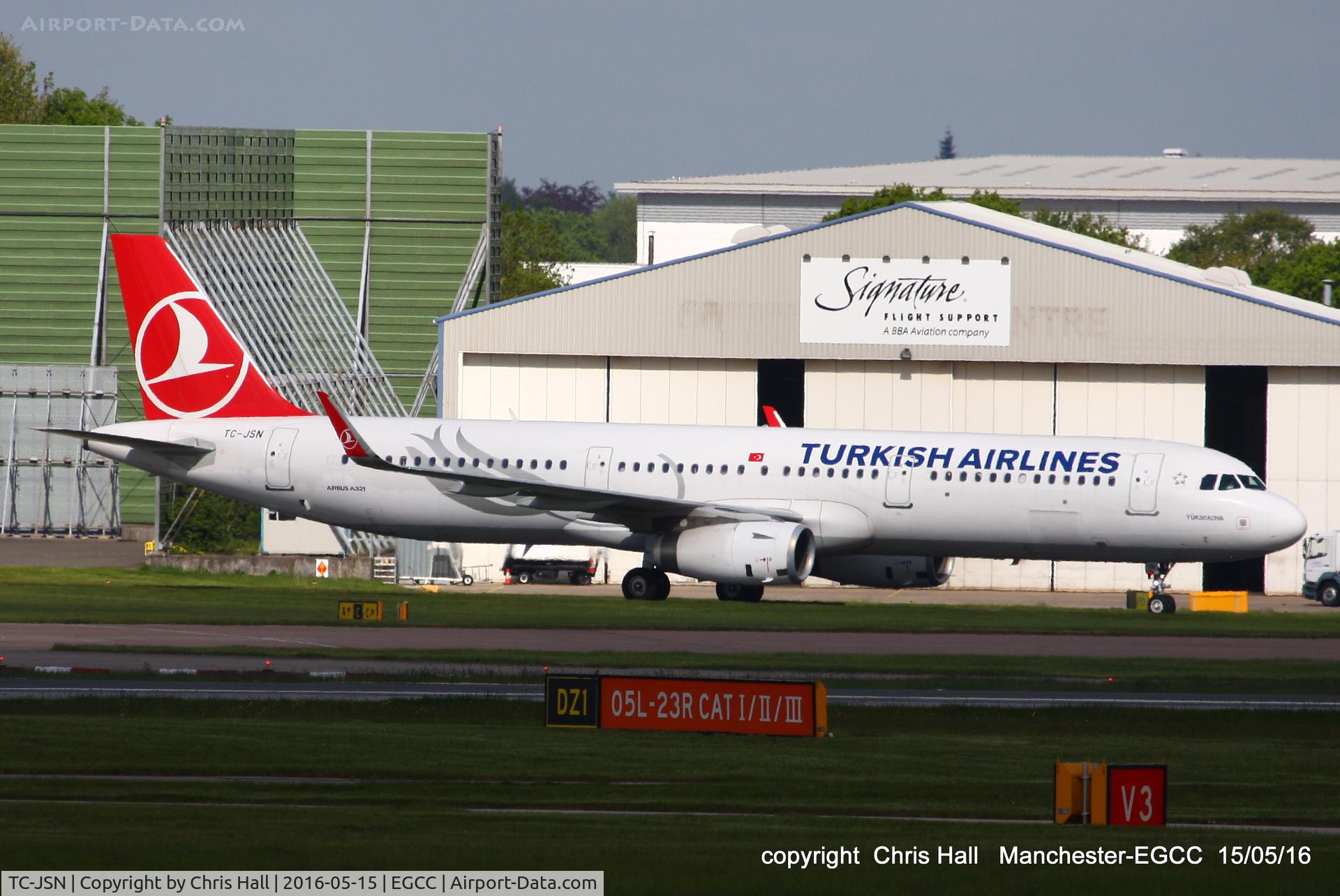 TC-JSN, 2015 Airbus A321-231 C/N 6508, Turkish Airlines