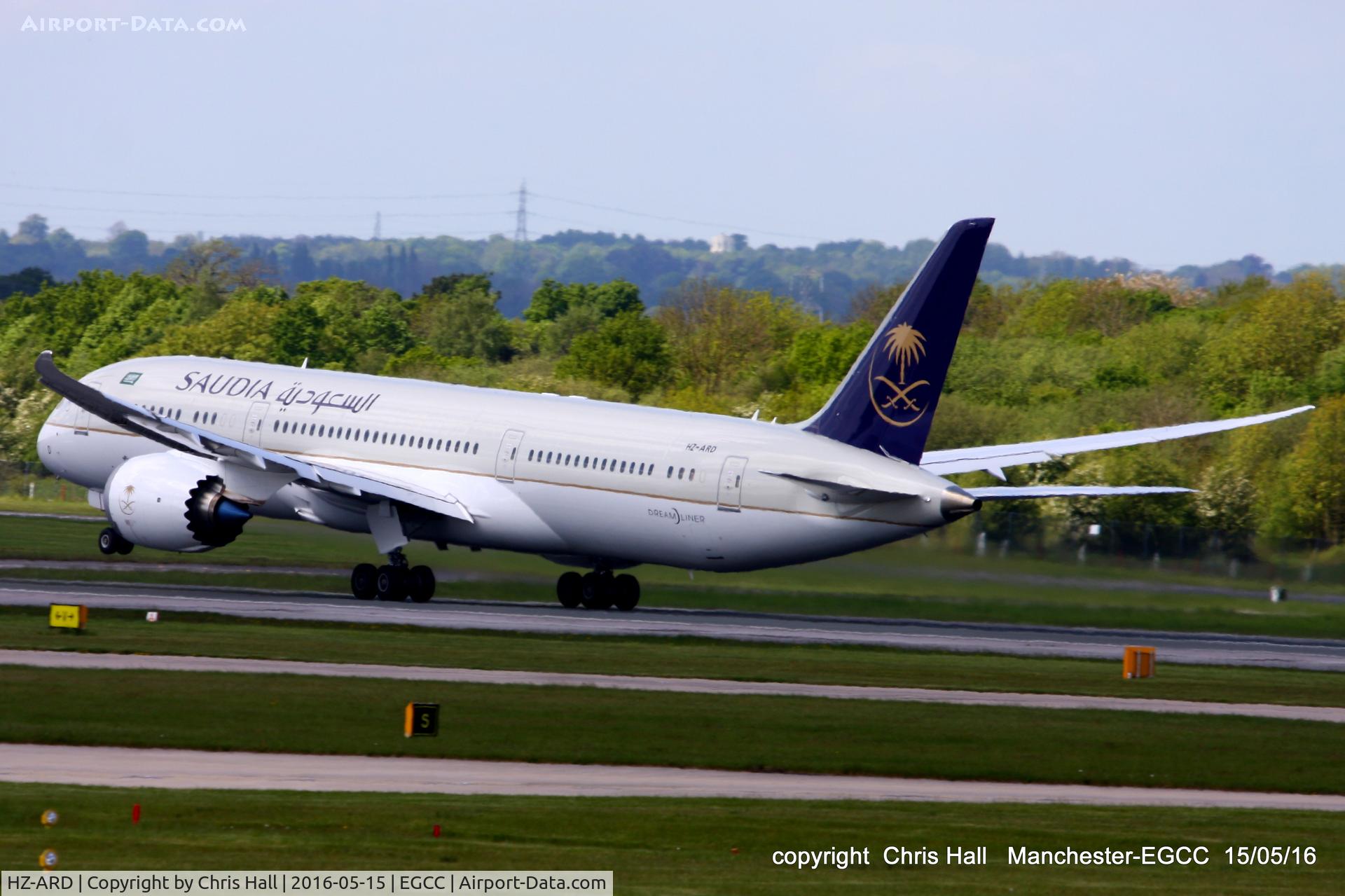 HZ-ARD, 2016 Boeing 787-9 Dreamliner C/N 41547, Saudi Arabian Airlines