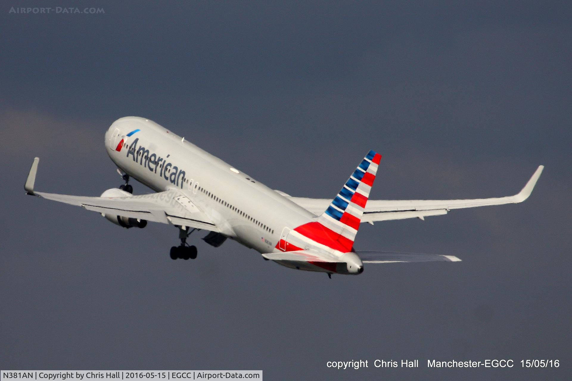 N381AN, 1993 Boeing 767-323 C/N 25450, American Airlines