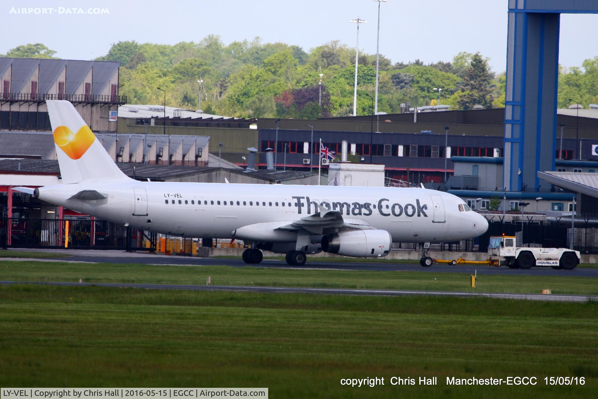 LY-VEL, 2003 Airbus A320-232 C/N 1998, operating for Thomas Cook