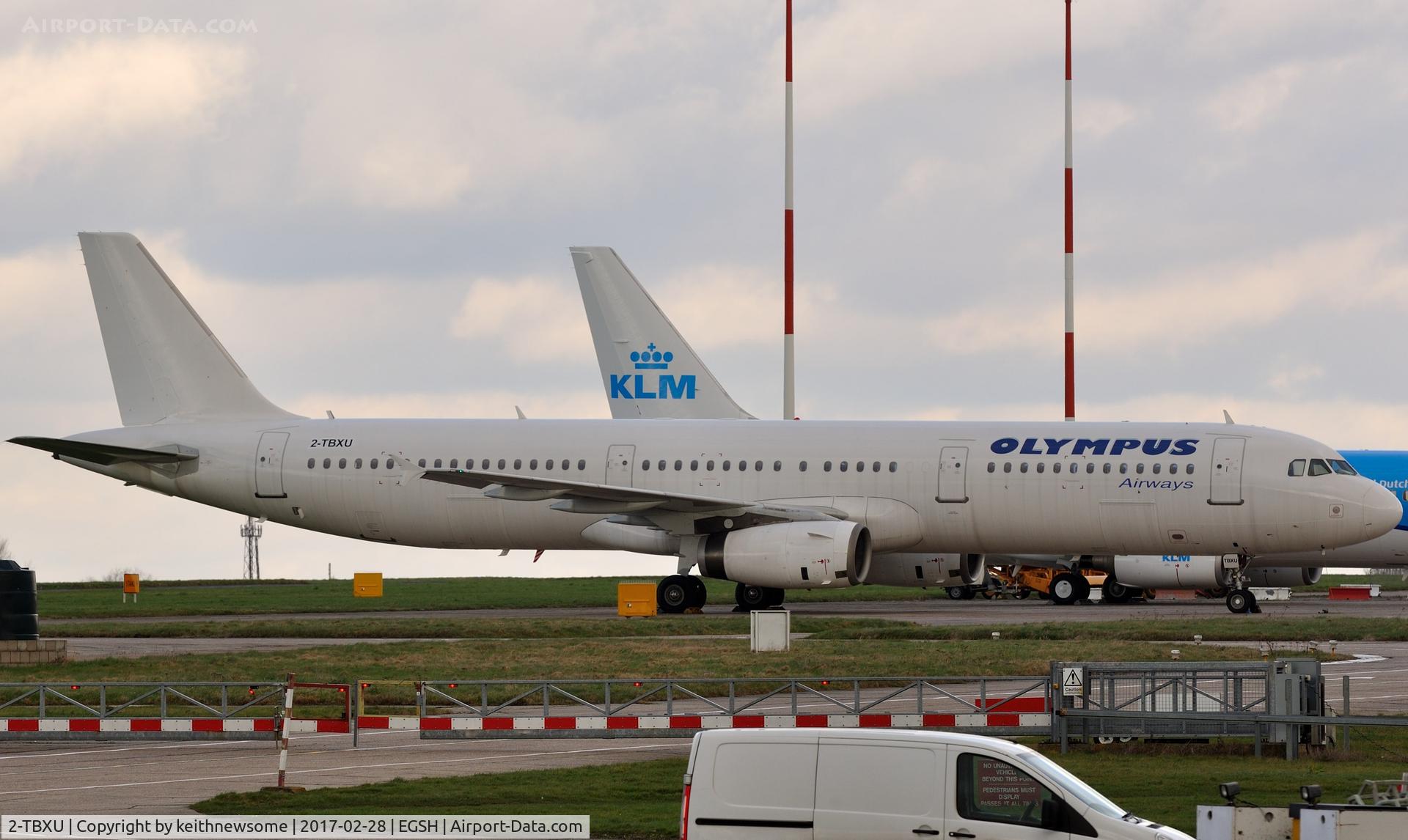 2-TBXU, 1998 Airbus A321-231 C/N 802, Midday movement.
