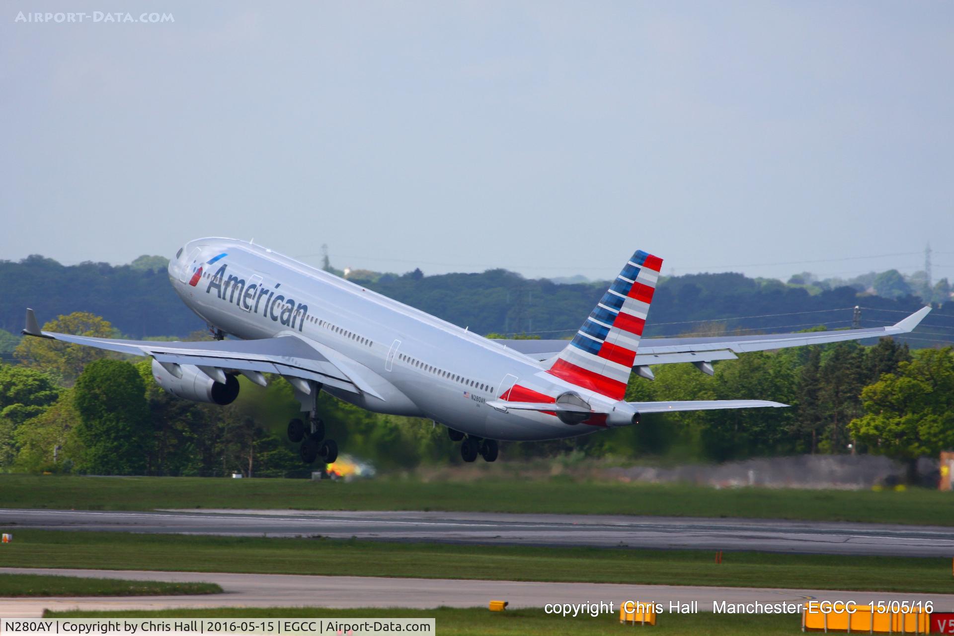 N280AY, 2009 Airbus A330-243 C/N 1022, American Airlines