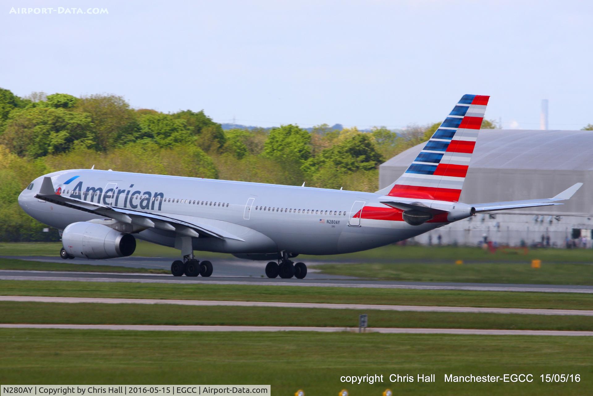 N280AY, 2009 Airbus A330-243 C/N 1022, American Airlines