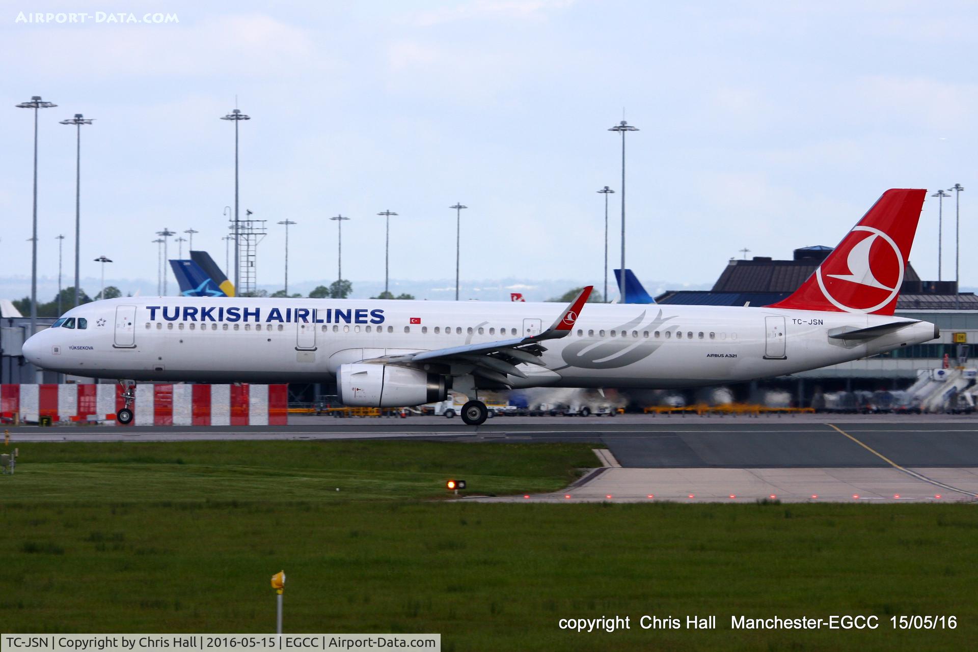 TC-JSN, 2015 Airbus A321-231 C/N 6508, Turkish Airlines