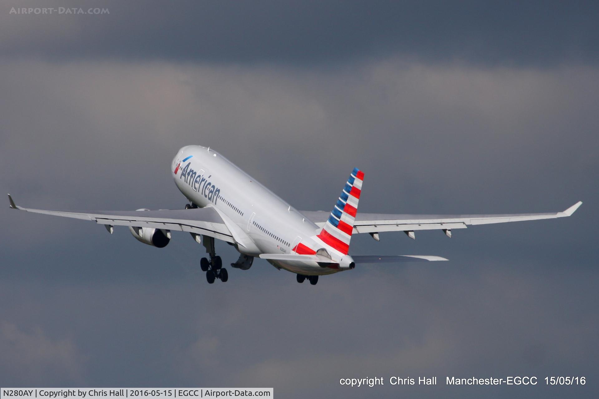 N280AY, 2009 Airbus A330-243 C/N 1022, American Airlines
