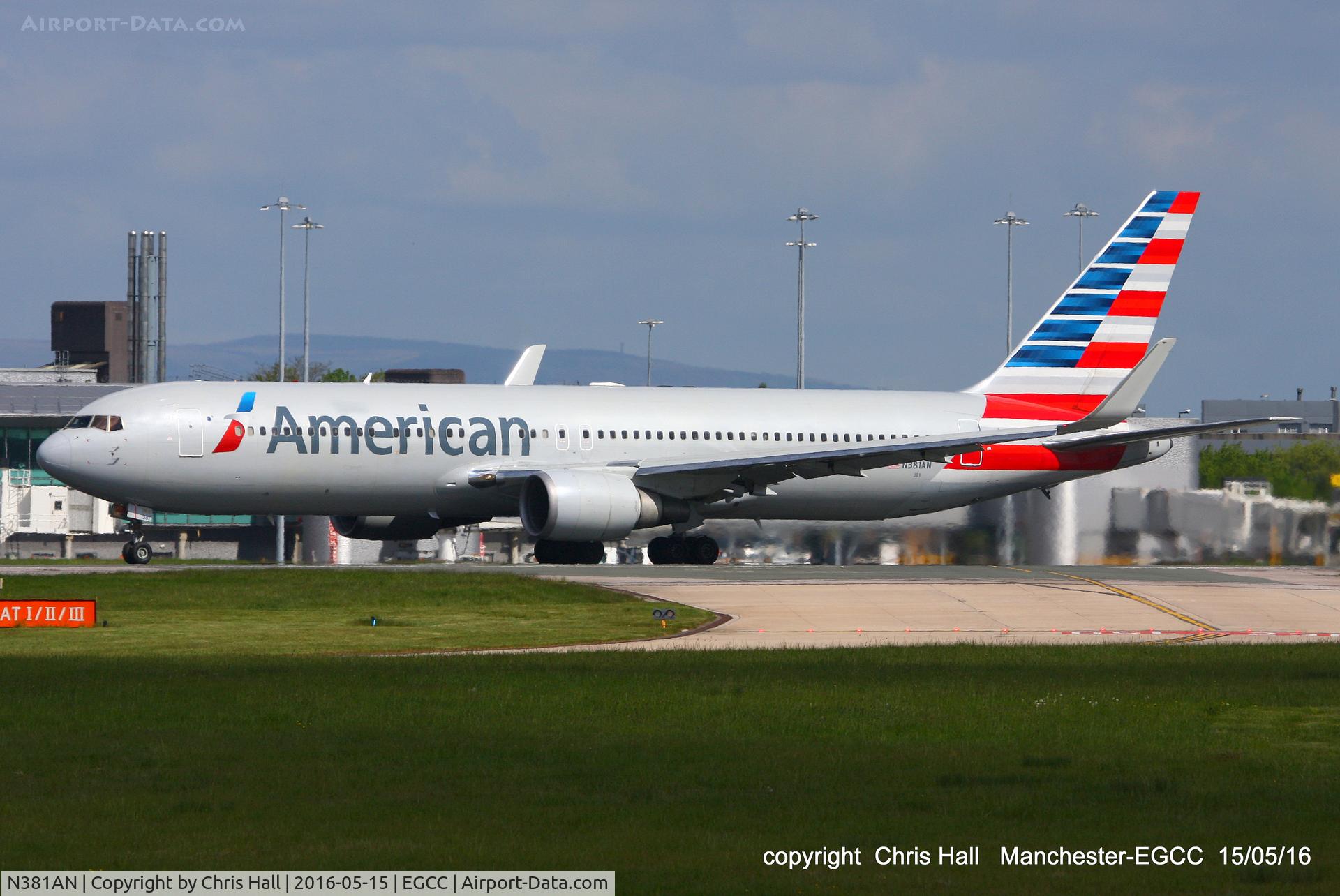 N381AN, 1993 Boeing 767-323 C/N 25450, American Airlines