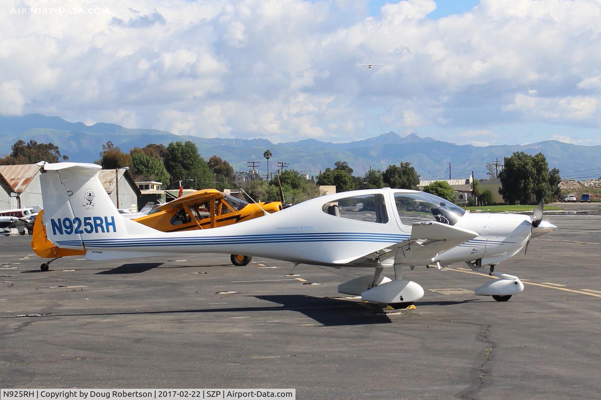 N925RH, 2002 Diamond DA-40 Diamond Star C/N 40.212, 2002 Diamond Acft Inds. DA40 DIAMOND STAR, Lycoming IO-360 M1A+ 180 Hp