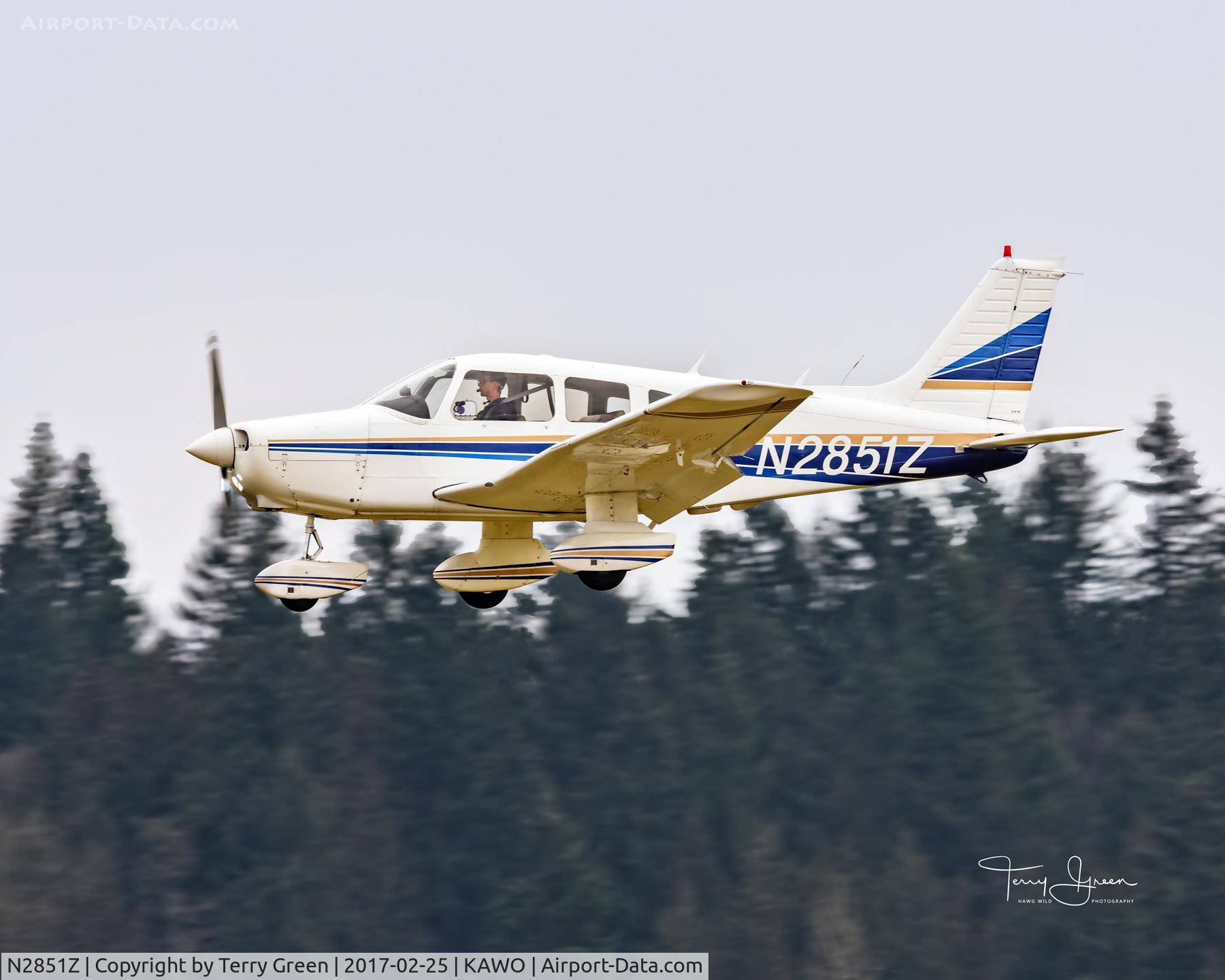 N2851Z, Piper PA-28-161 Warrior II C/N 28-7916479, KAWO