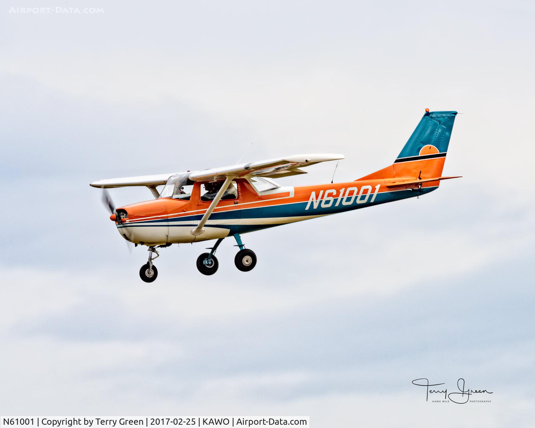 N61001, 1969 Cessna 150J C/N 15070724, KAWO