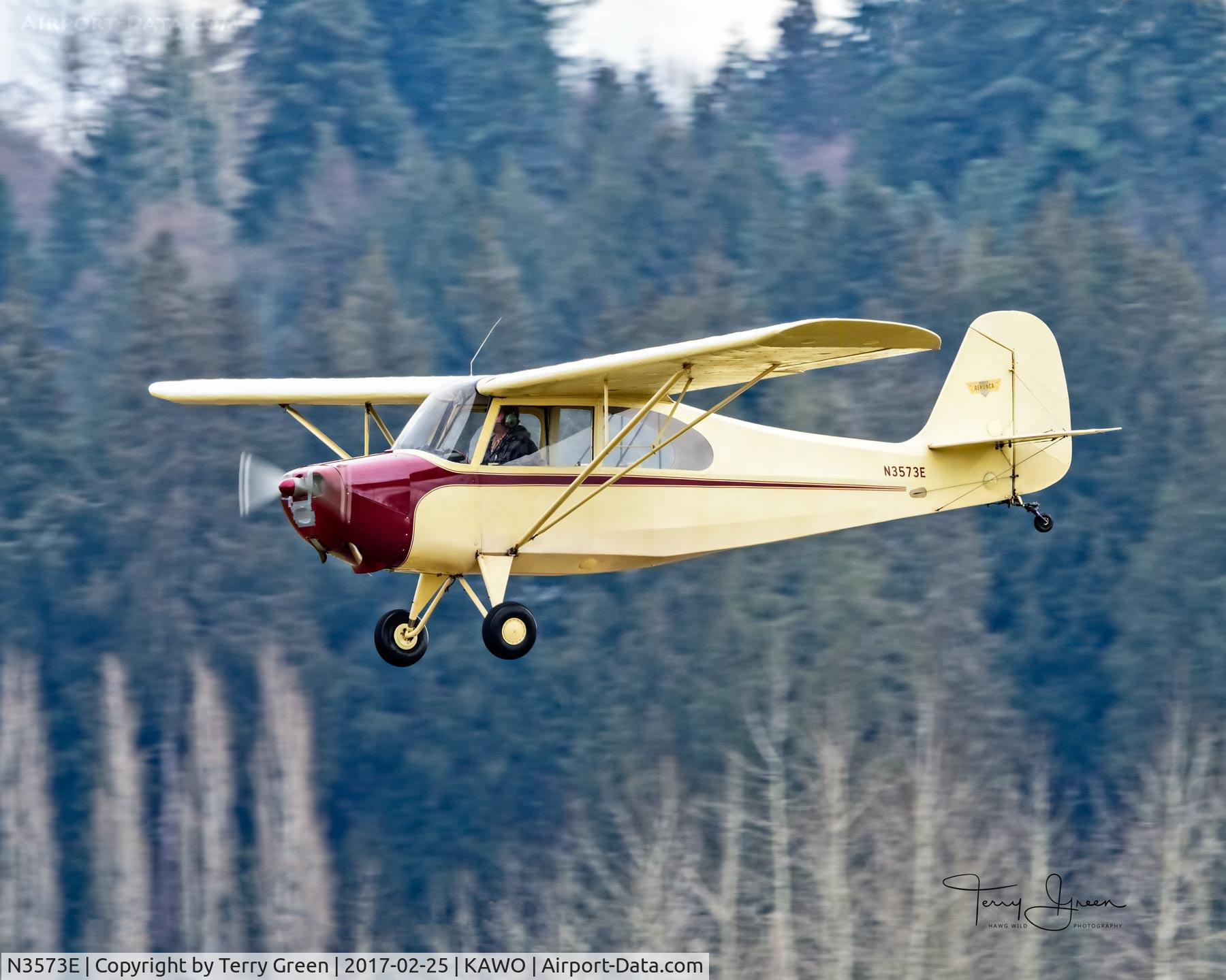 N3573E, 1947 Aeronca 7AC Champion C/N 7AC-6915, KAWO