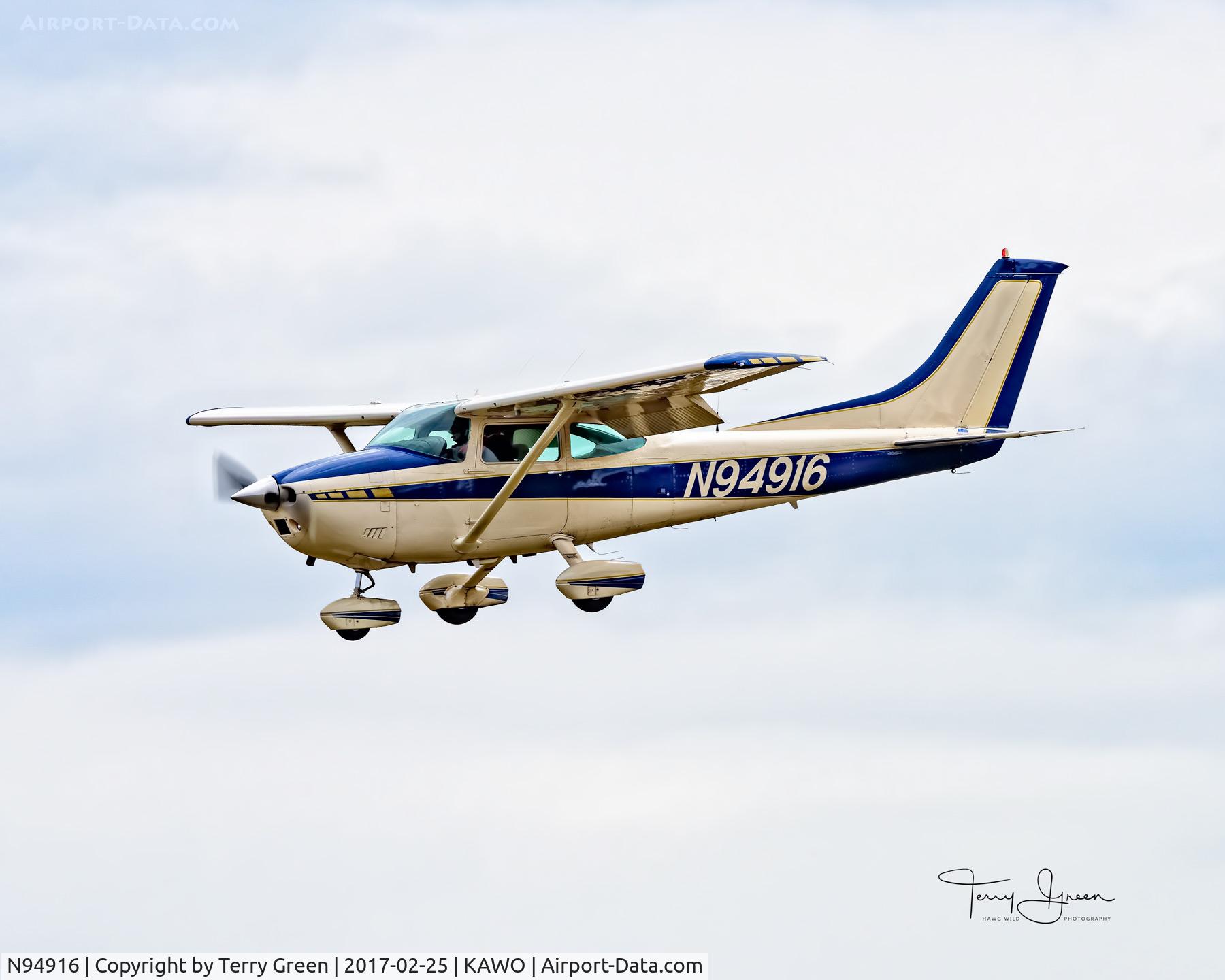 N94916, 1978 Cessna 182Q Skylane C/N 18266534, KAWO