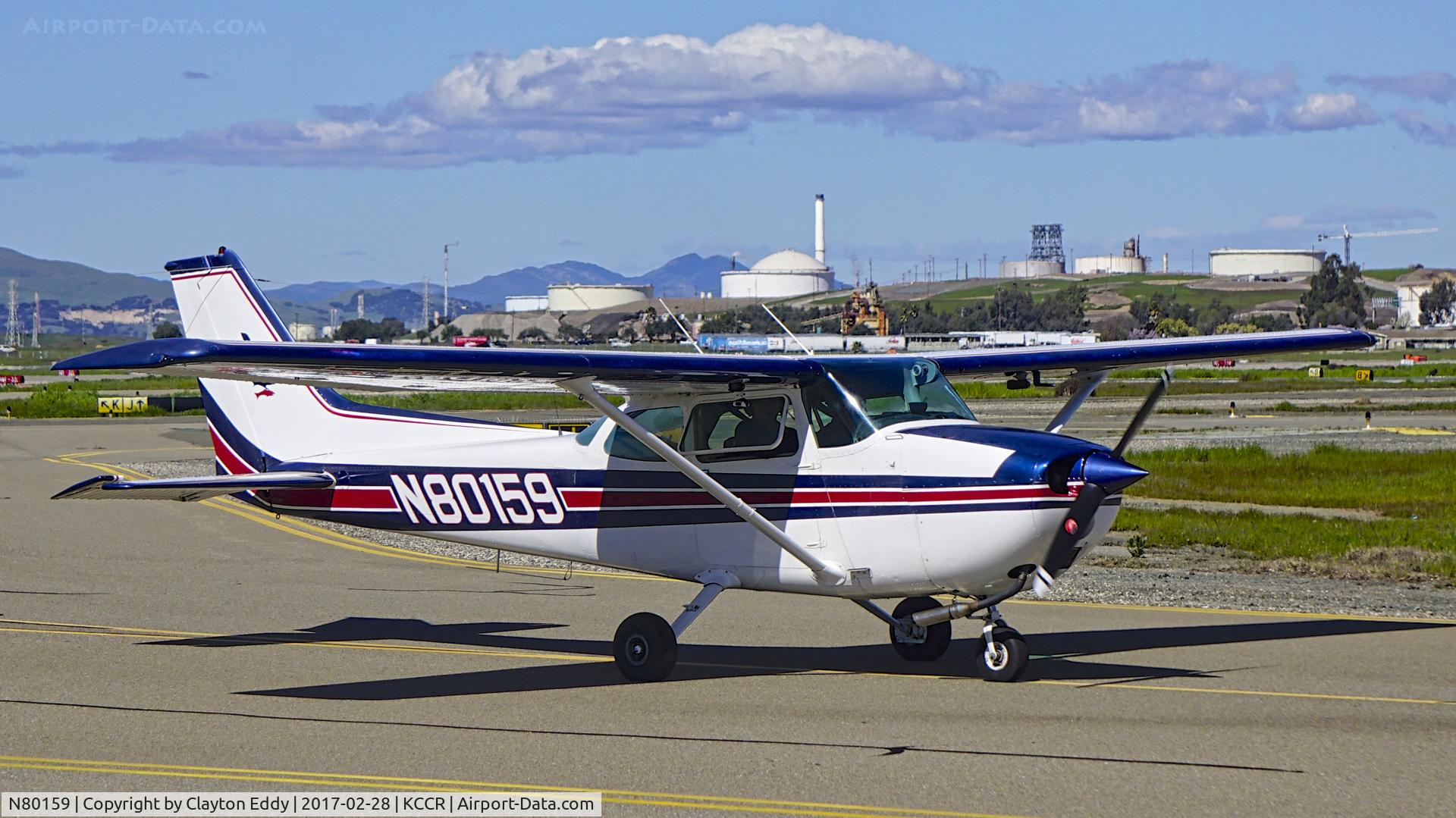 N80159, 1975 Cessna 172M C/N 17266408, Buchanan Field 2017