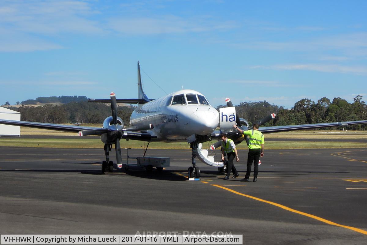 VH-HWR, 1994 Fairchild SA-227DC Metro 23 C/N DC-851B, At Launceston