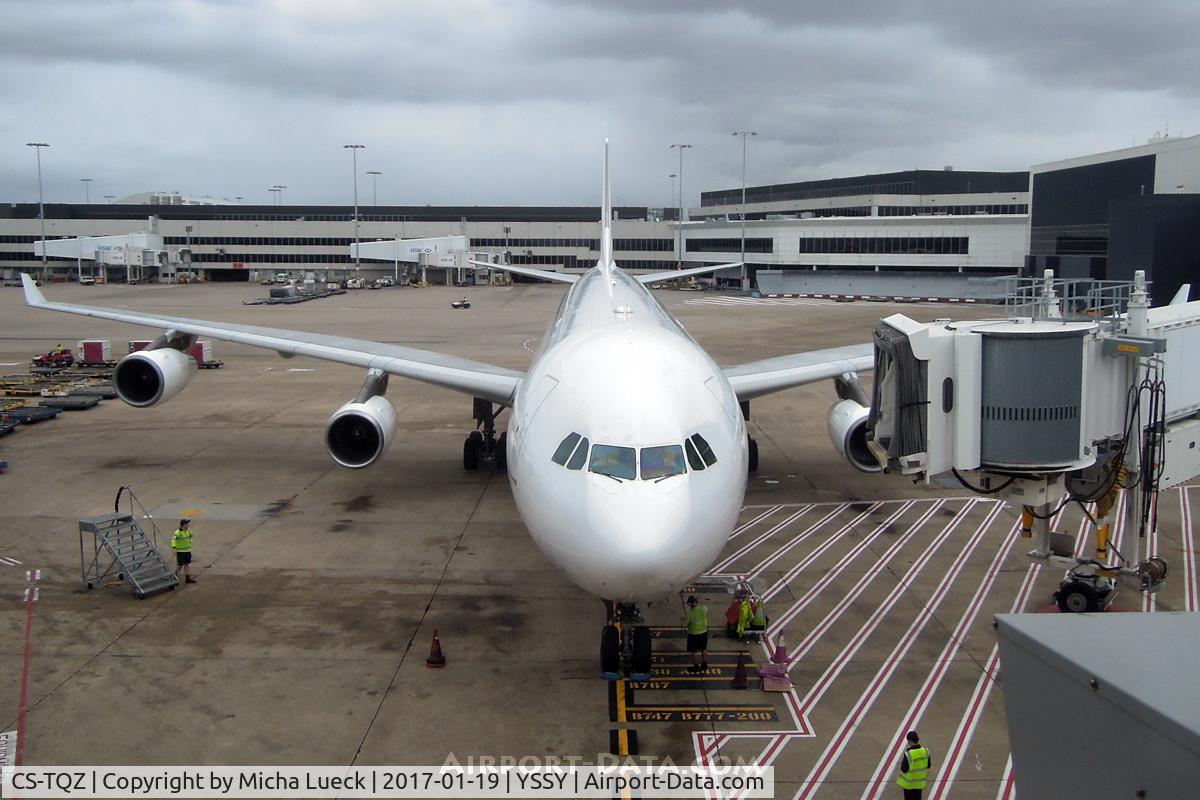 CS-TQZ, 1997 Airbus A340-313X C/N 202, At Mascot
