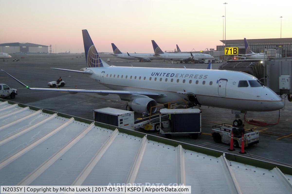 N203SY, 2016 Embraer 175LR (ERJ-170-200LR) C/N 17000625, Under 2 months old