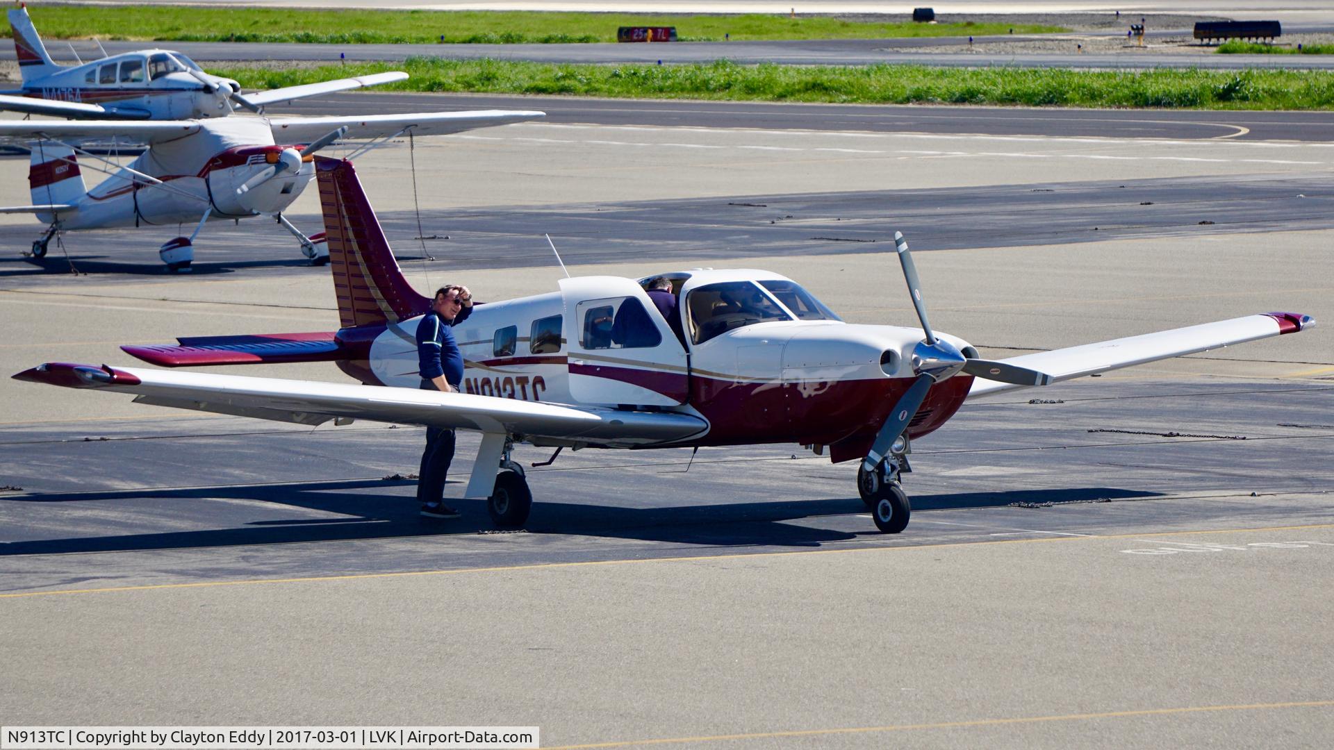 N913TC, 2000 Piper PA-32R-301T Turbo Saratoga C/N 3257157, Livermore Airport 2017