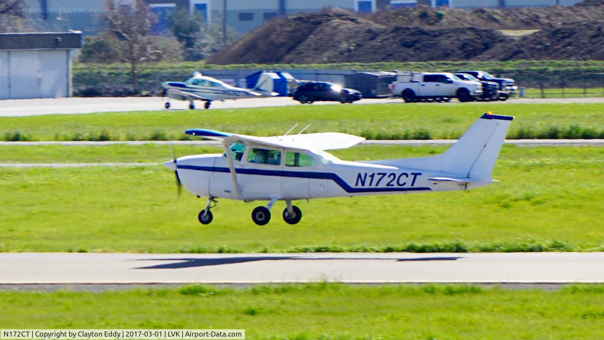 N172CT, 1974 Cessna 172M C/N 17263830, Livermore Airport 2017