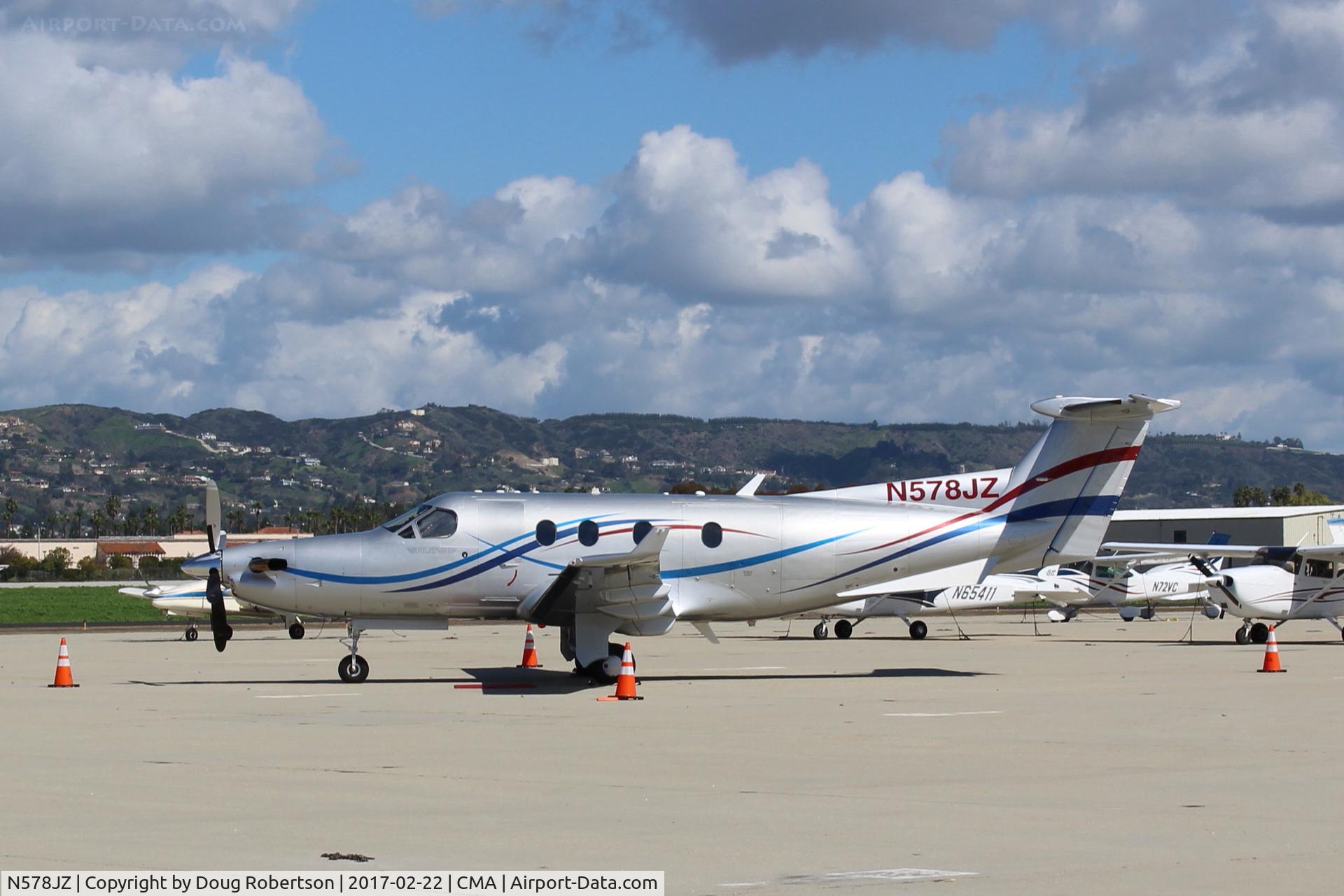 N578JZ, 2004 Pilatus PC-12/45 C/N 578, 2004 Pilatus PC-12/45, P&W(C)PT6A-67B turboprop 1,200 sHp