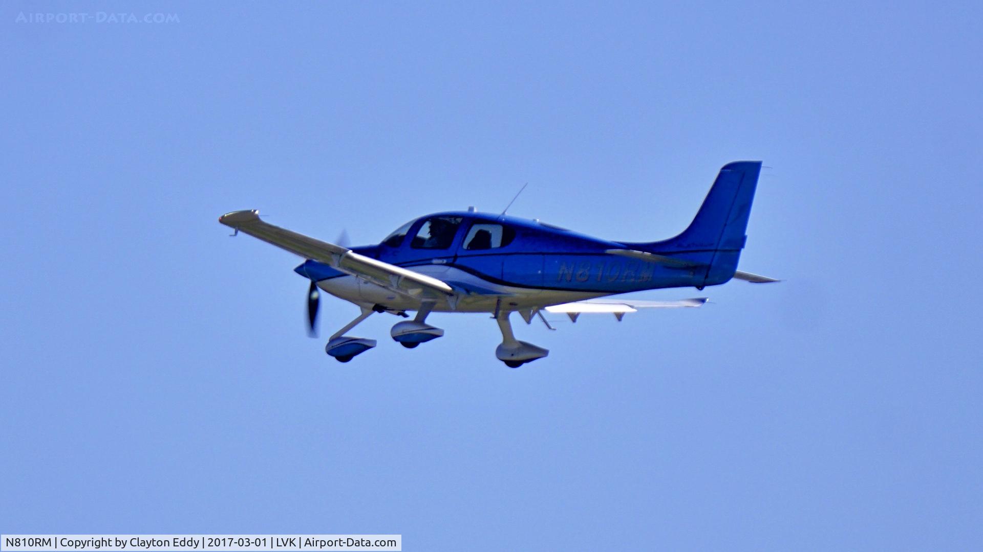 N810RM, 2017 Cirrus SR22T C/N 1484, Livermore Airport 2017