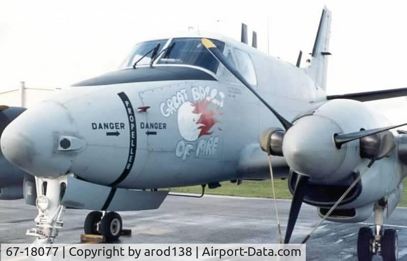 67-18077, 1967 Beech RU-21B Ute C/N LS-1, RU-21B 67-18077 