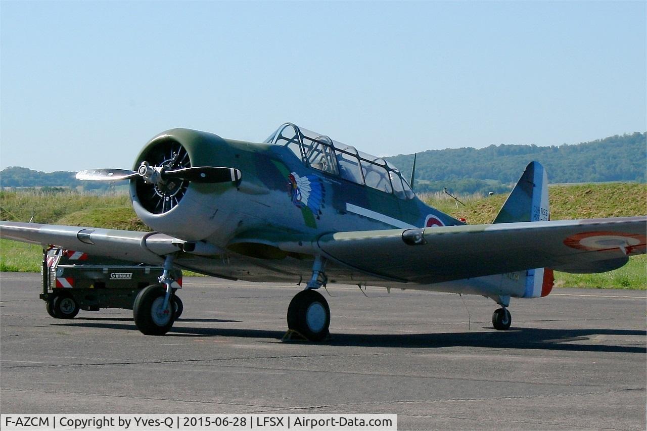 F-AZCM, 1951 North American T-6G Texan C/N 182-179, North American T-6G Texan, Static display, Luxeuil-Saint Sauveur Air Base 116 (LFSX) Open day 2015