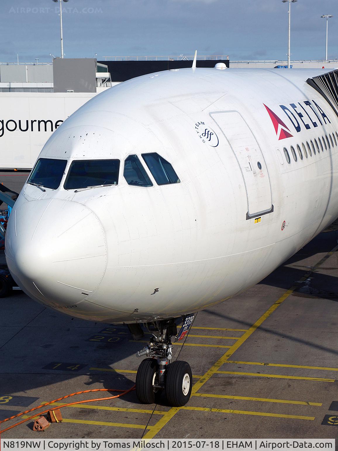 N819NW, 2007 Airbus A330-323 C/N 0858, 