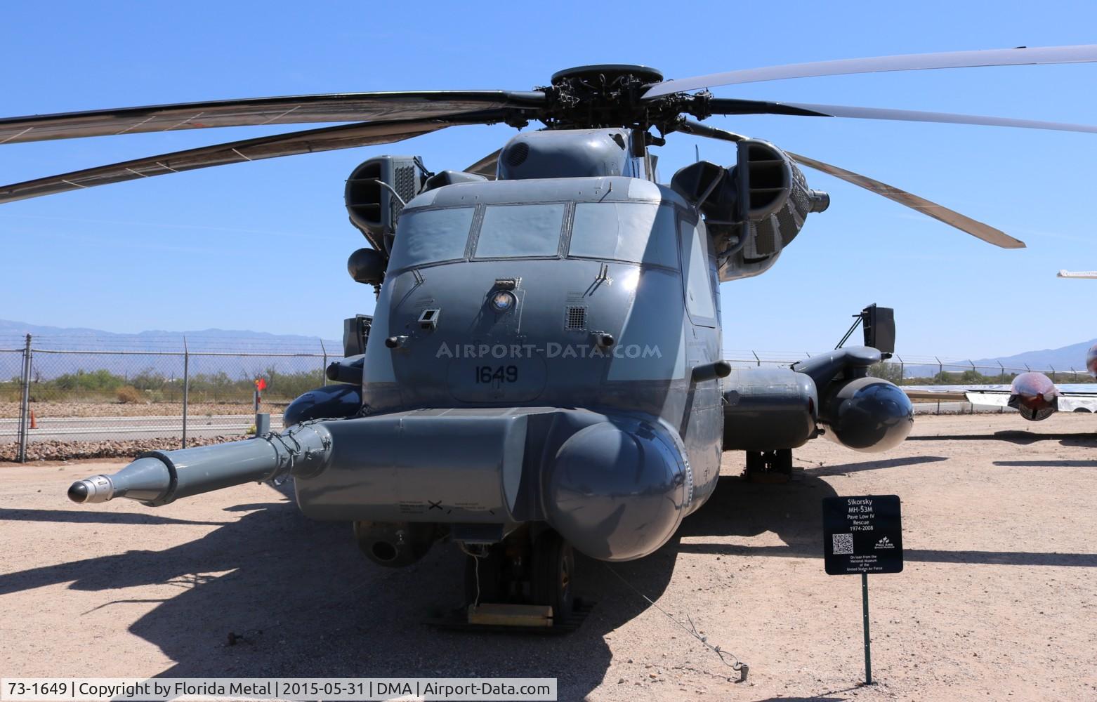 73-1649, Sikorsky MH-53J Pave Low III C/N 65-387, MH-53J