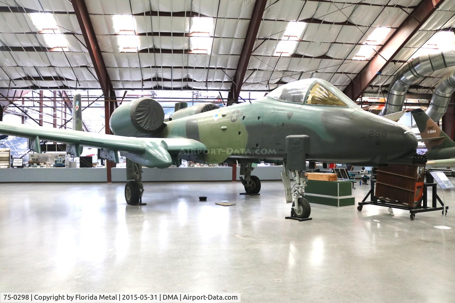 75-0298, 1975 Fairchild Republic A-10A Thunderbolt II C/N A10-0047, A-10A