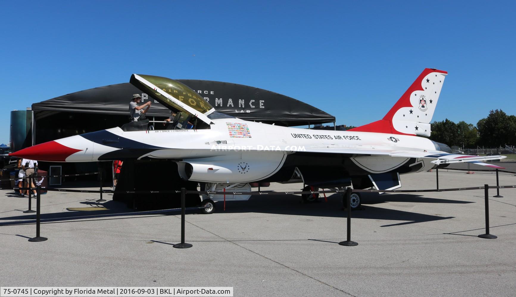 75-0745, 1977 General Dynamics YF-16A Fighting Falcon C/N 61-1, YF-16A