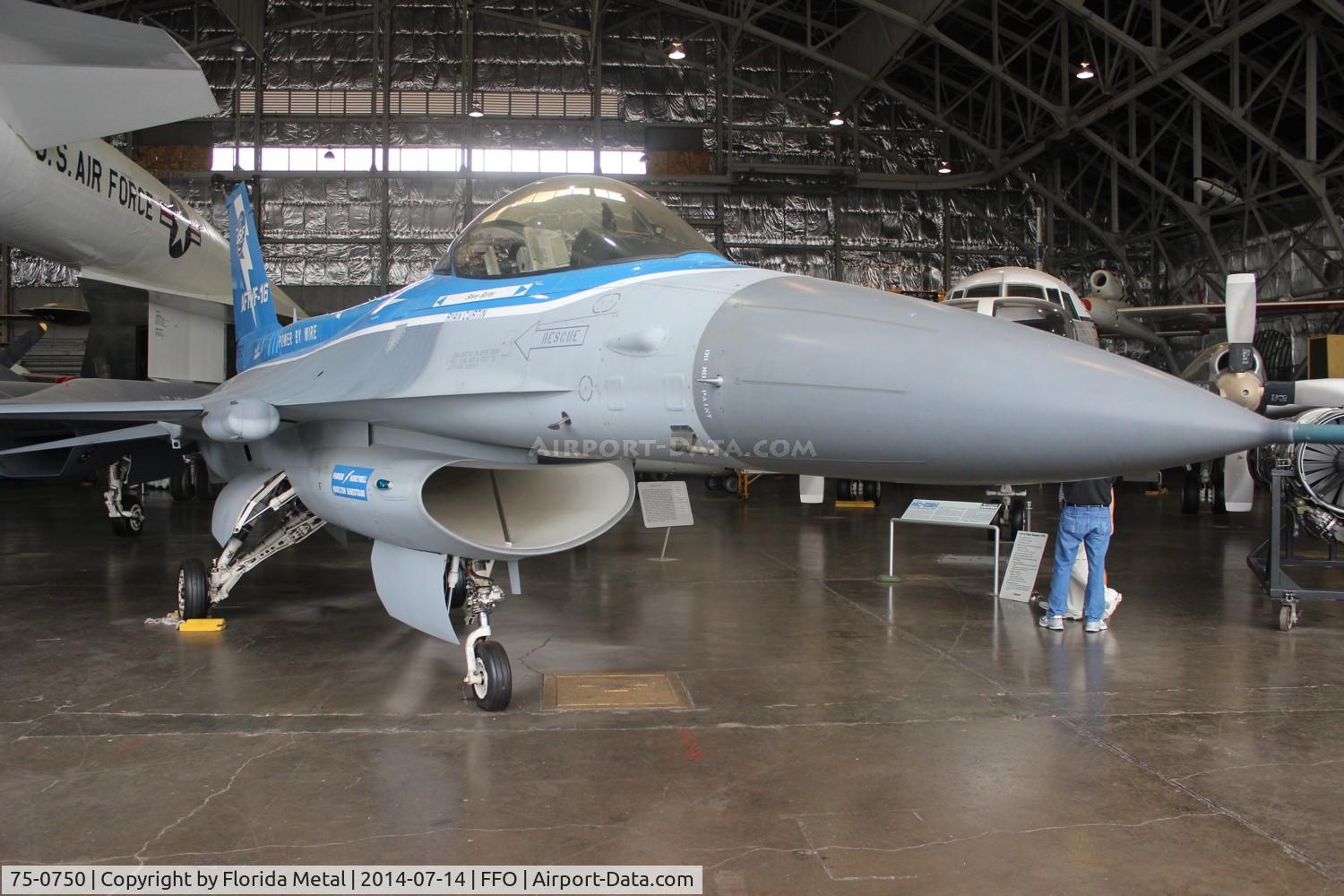 75-0750, 1975 General Dynamics YF-16A Fighting Falcon C/N 61-6, YF-16A