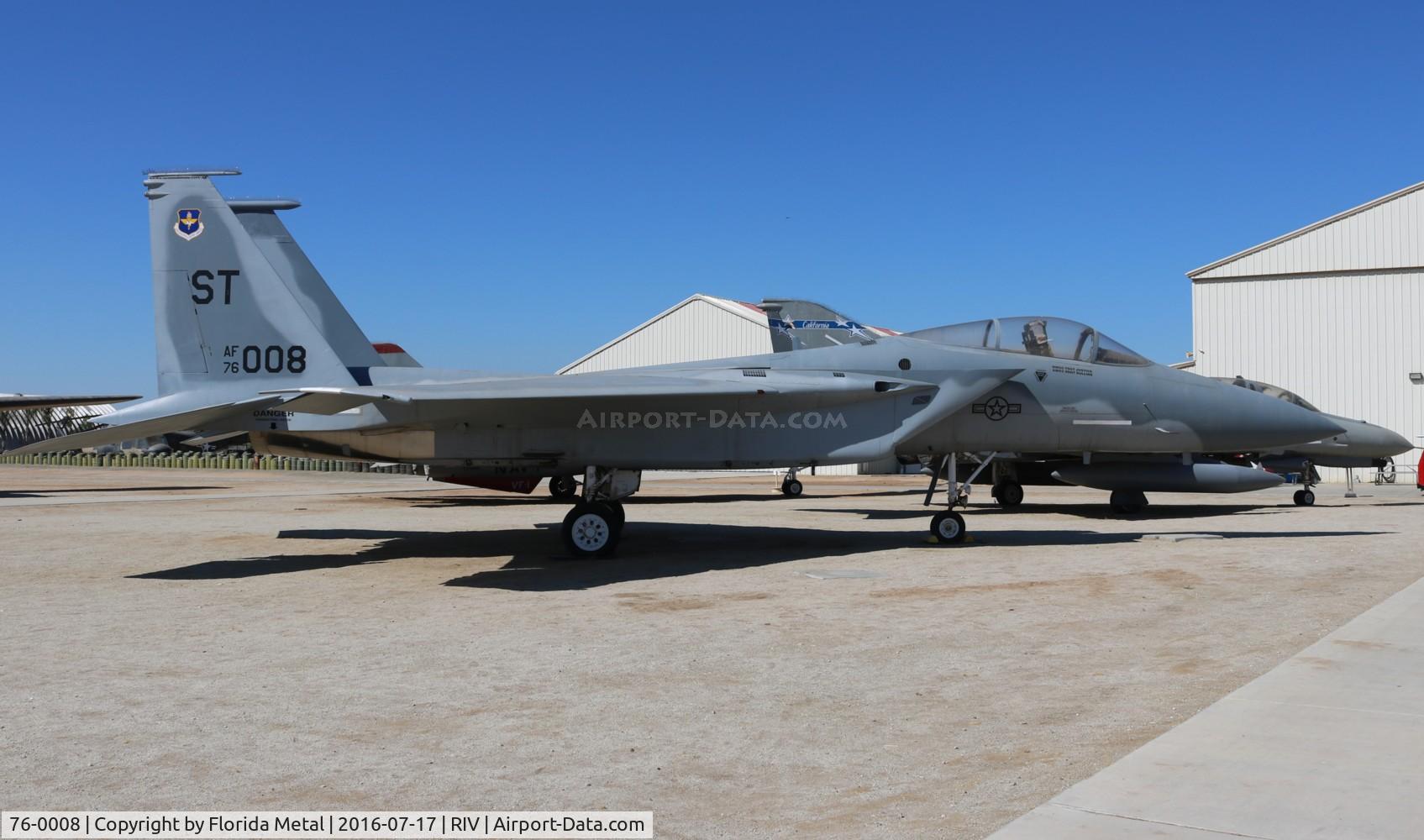 76-0008, 1976 McDonnell Douglas GF-15A Eagle C/N 0185, GF-15A
