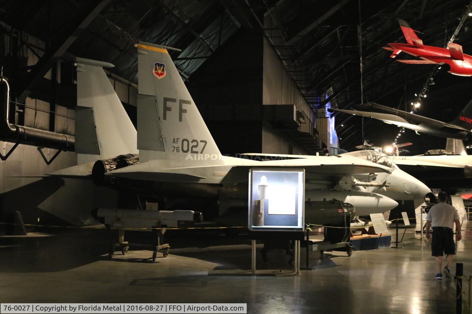 76-0027, 1976 McDonnell Douglas F-15A Eagle C/N 0207/A179, F-15A
