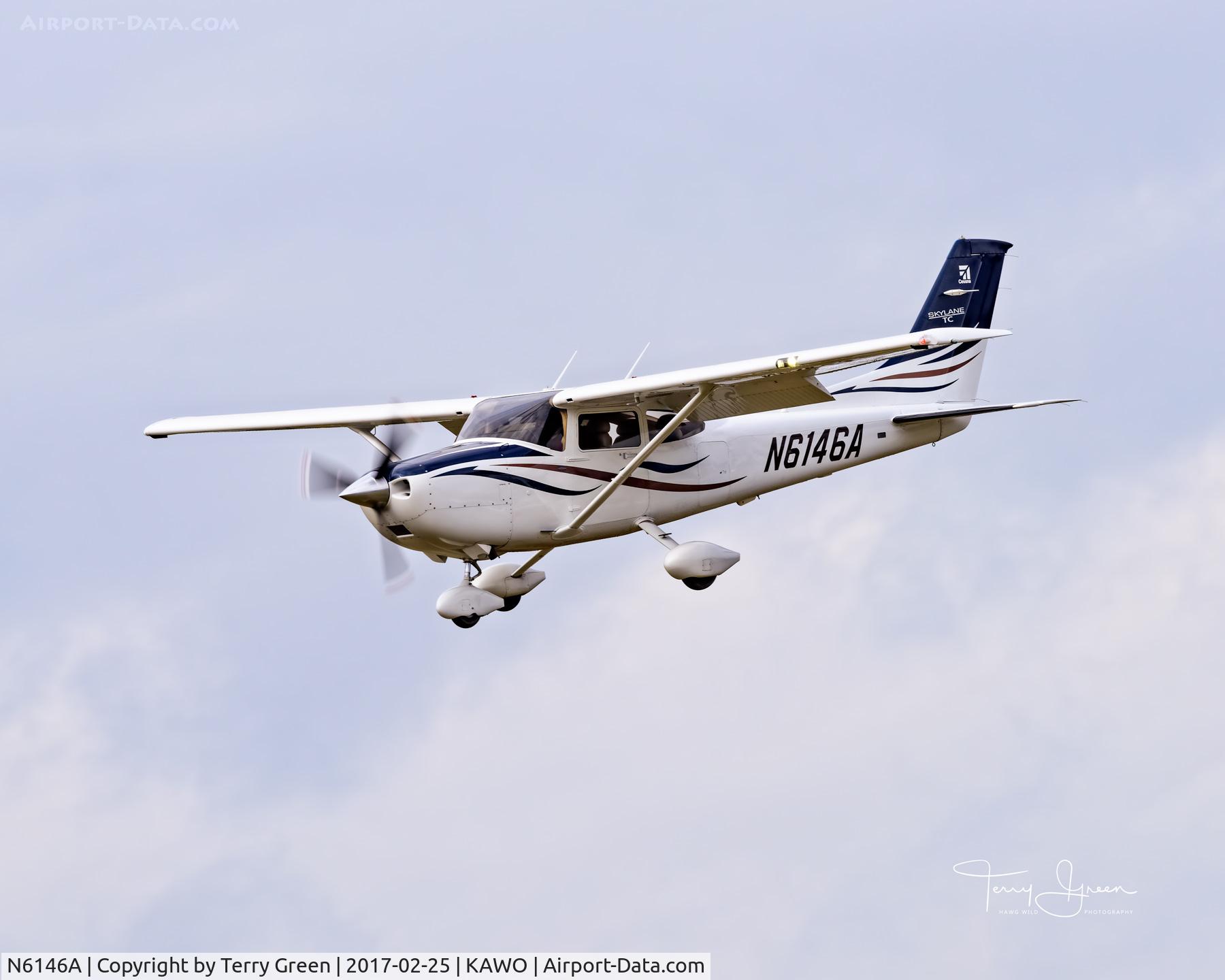N6146A, 2008 Cessna T182T Turbo Skylane C/N T18208828, KAWO