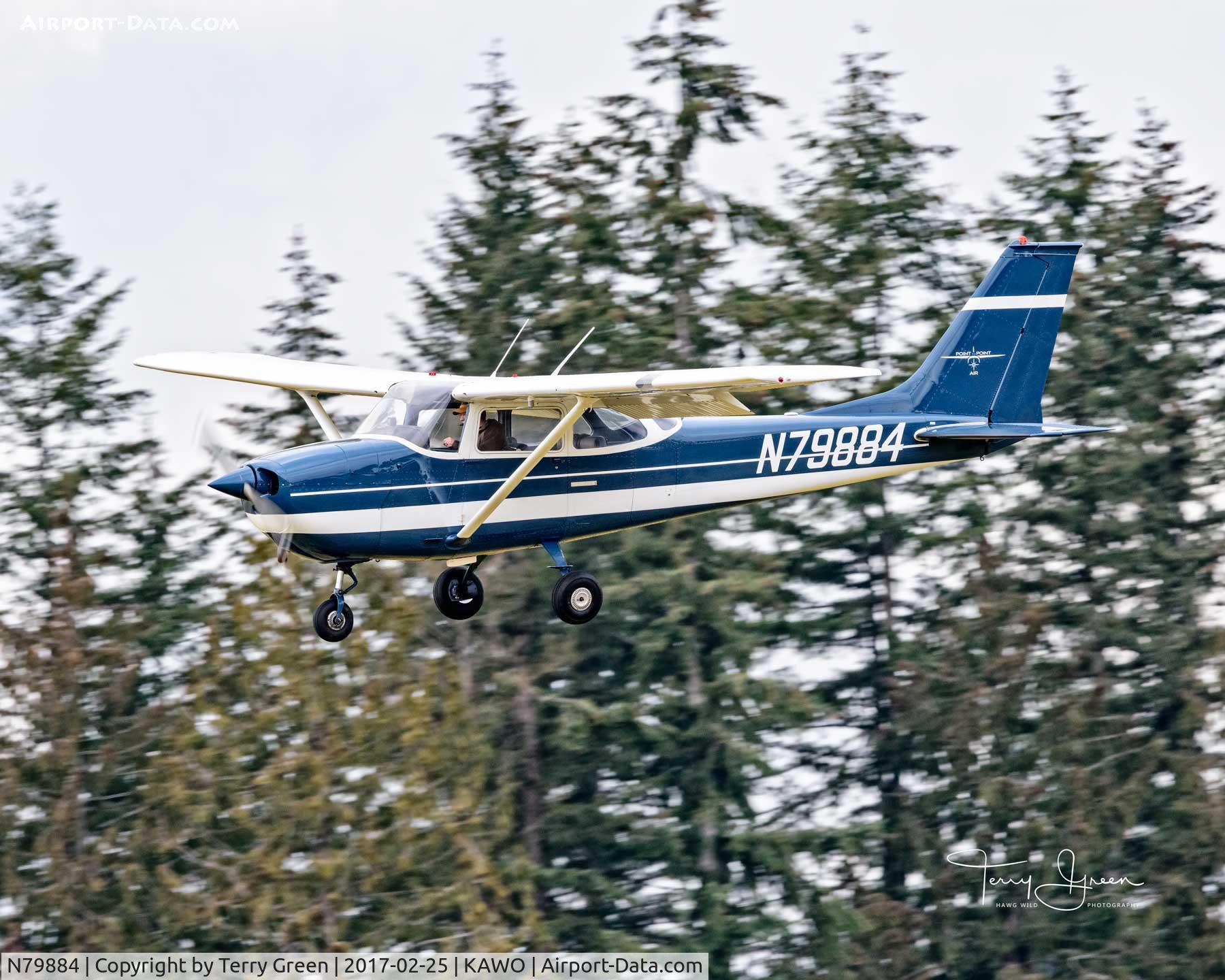 N79884, 1969 Cessna 172K Skyhawk C/N 17258219, KAWO