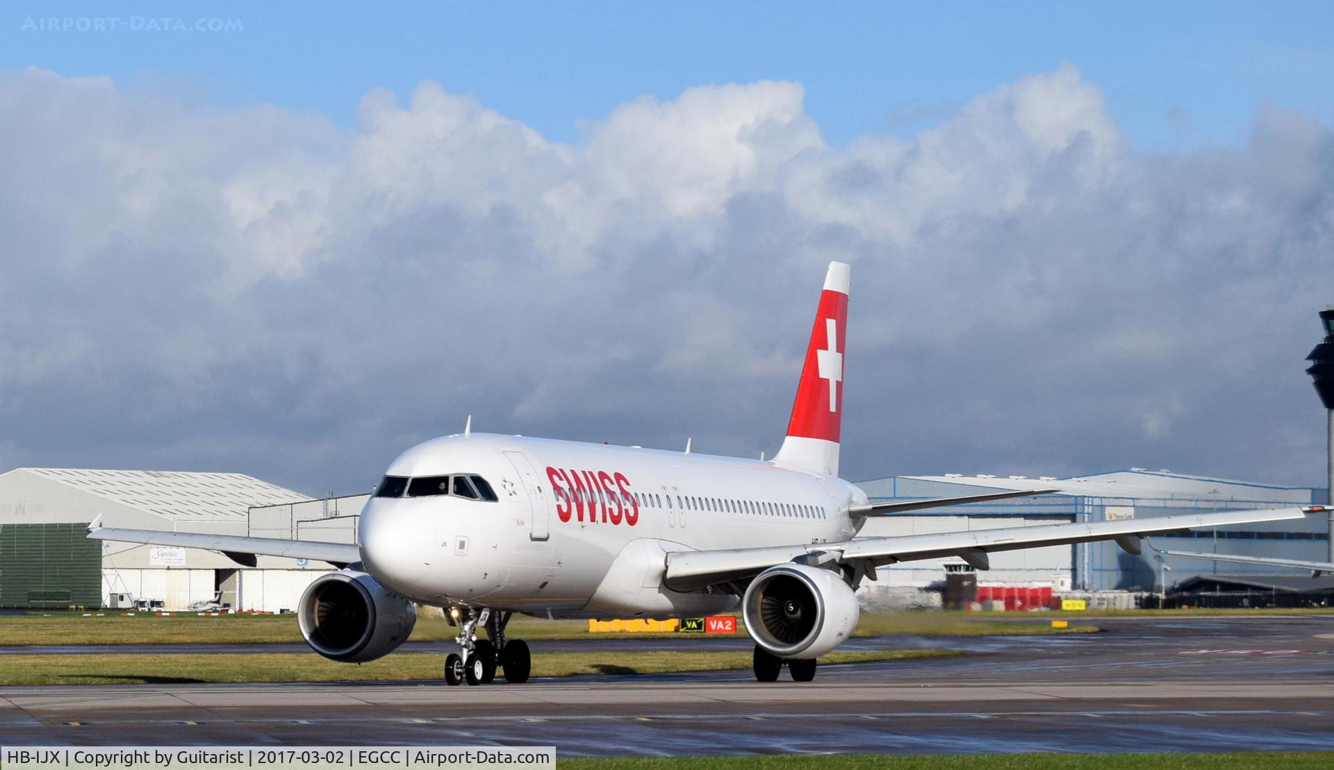 HB-IJX, 2002 Airbus A320-214 C/N 1762, At Manchester