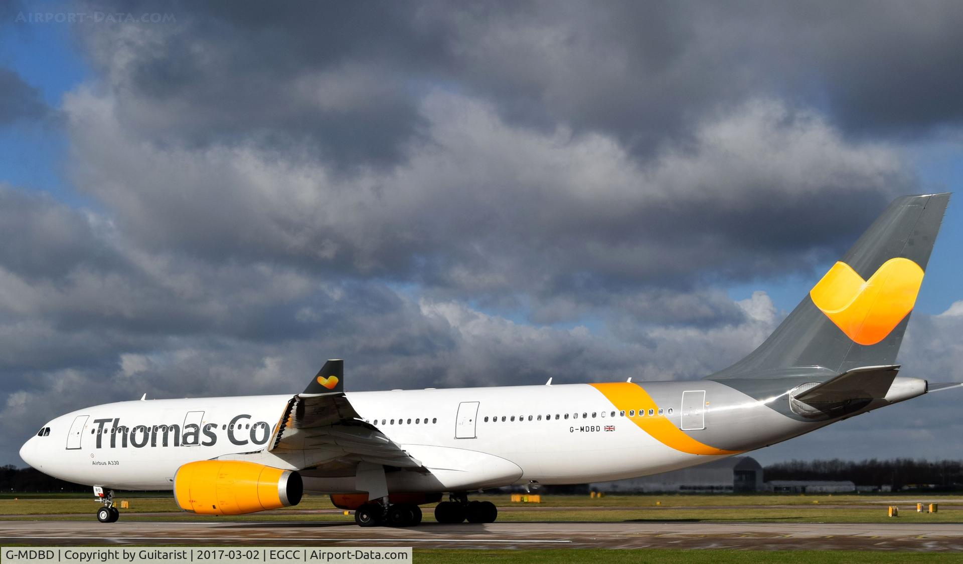 G-MDBD, 1999 Airbus A330-243 C/N 266, At Manchester