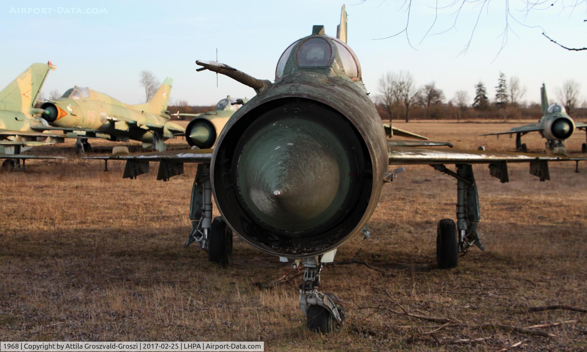 1968, 1978 Mikoyan-Gurevich MiG-21bis 75AP C/N 75061968, Pápa stored off-site airport, Hungary