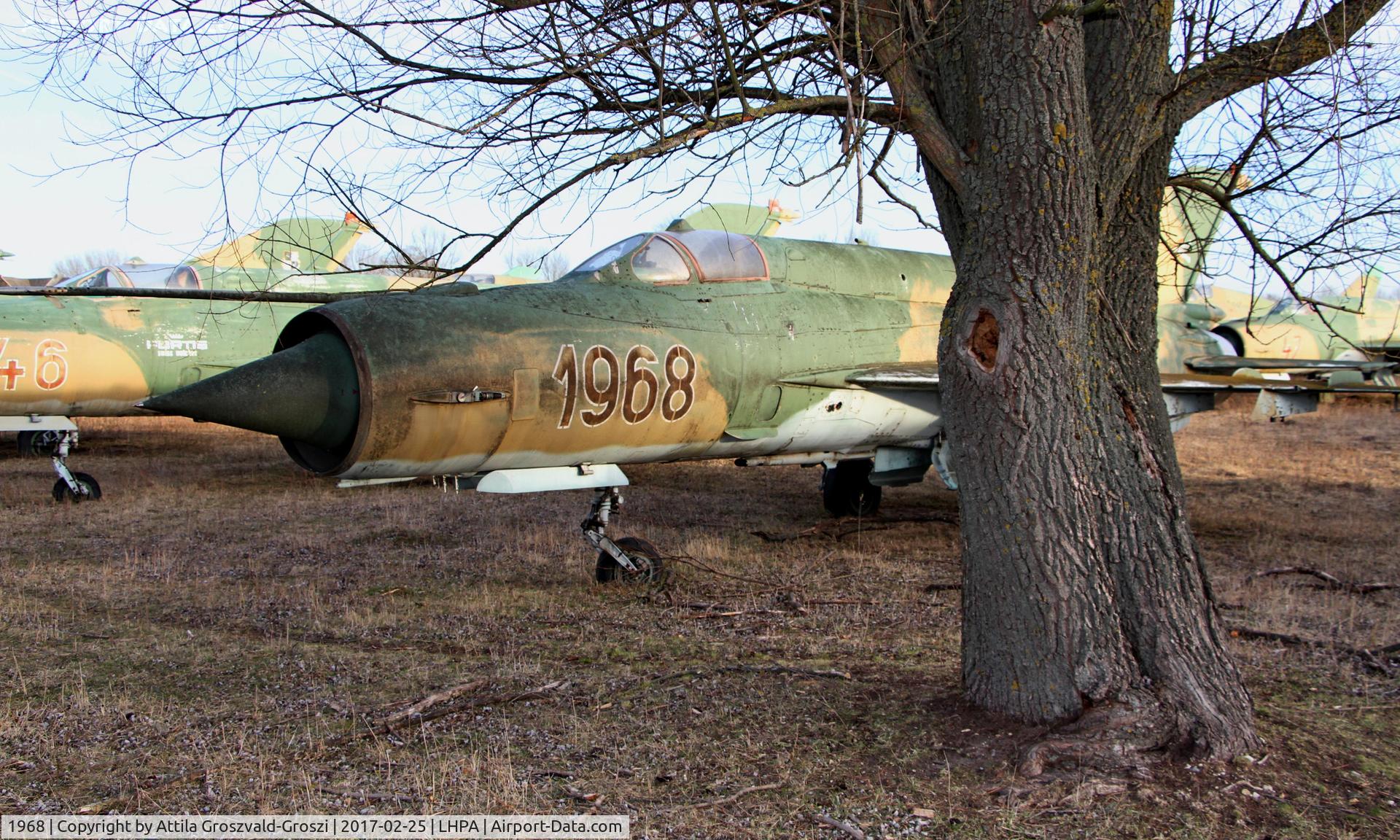 1968, 1978 Mikoyan-Gurevich MiG-21bis 75AP C/N 75061968, Pápa stored off-site airport, Hungary