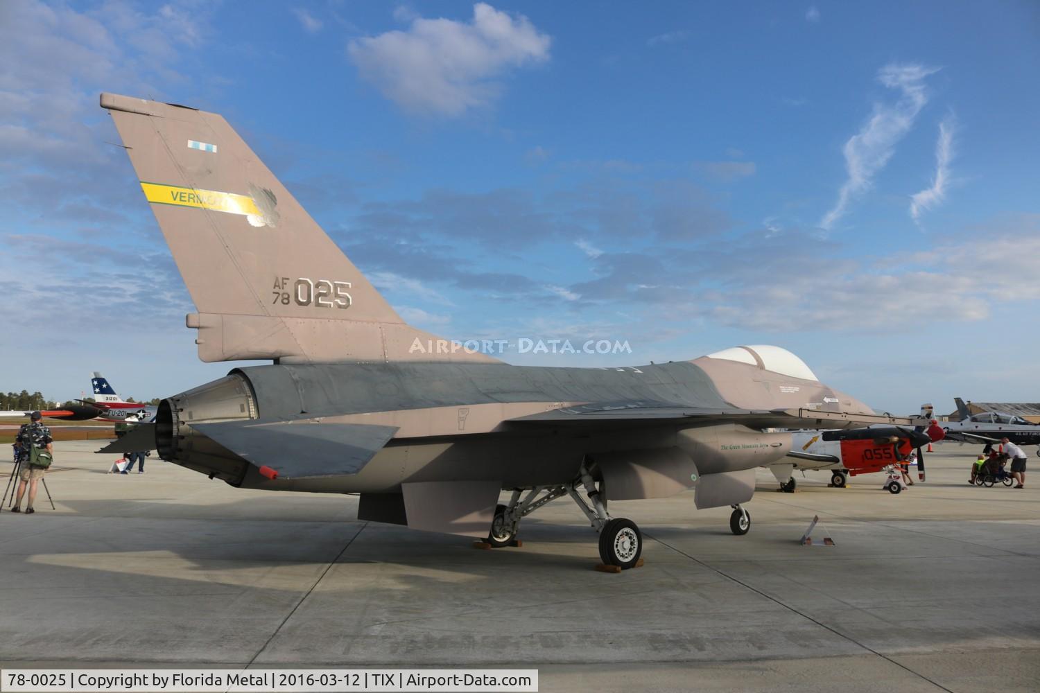 78-0025, 1978 General Dynamics F-16A Fighting Falcon C/N 61-31, F-16A
