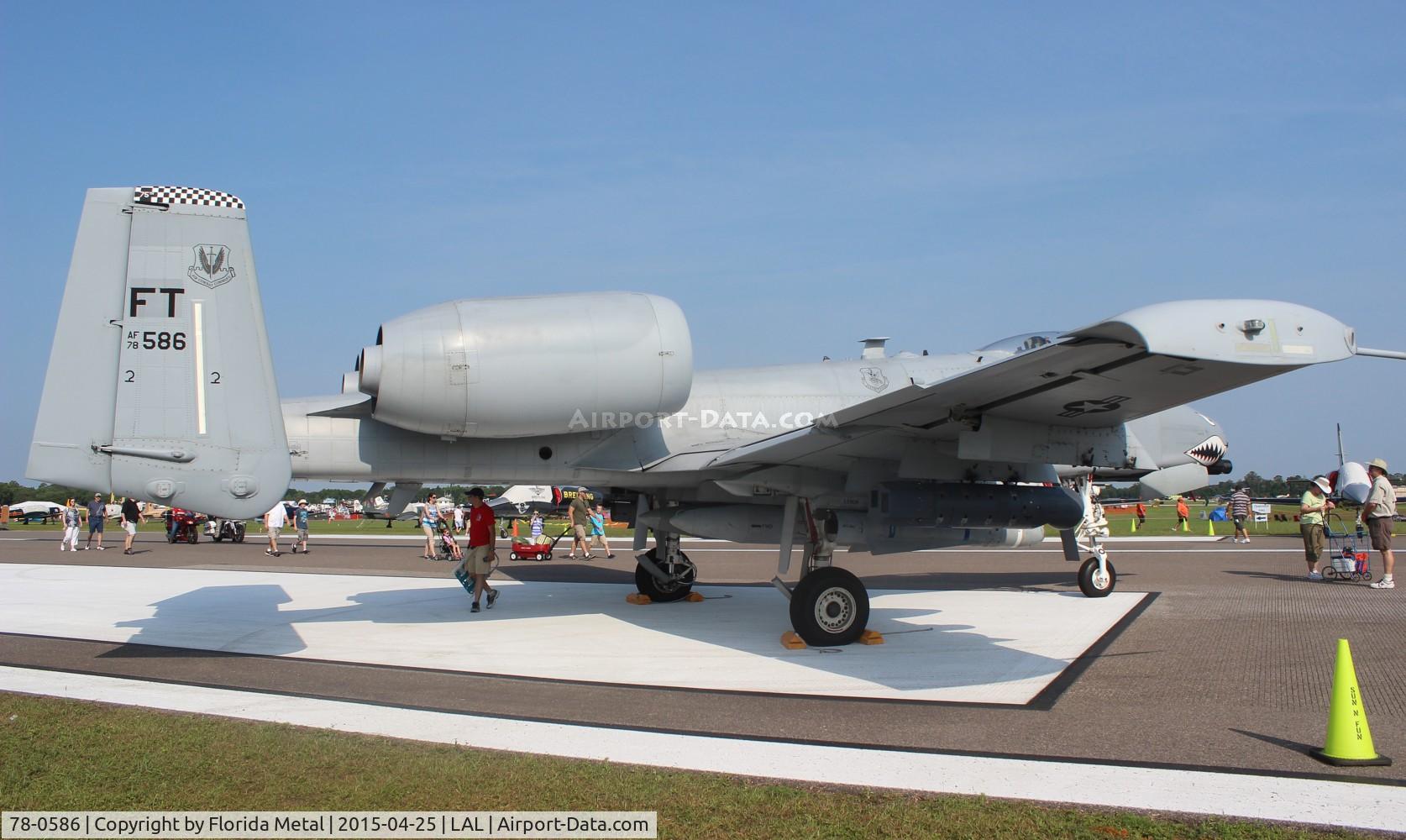 78-0586, 1978 Fairchild Republic A-10C Thunderbolt II C/N A10-0206, A-10C