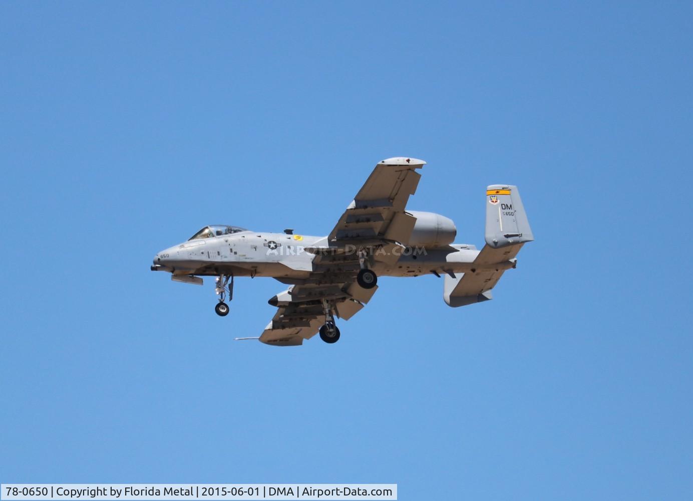 78-0650, 1978 Fairchild Republic A-10C Thunderbolt II C/N A10-0270, A-10C