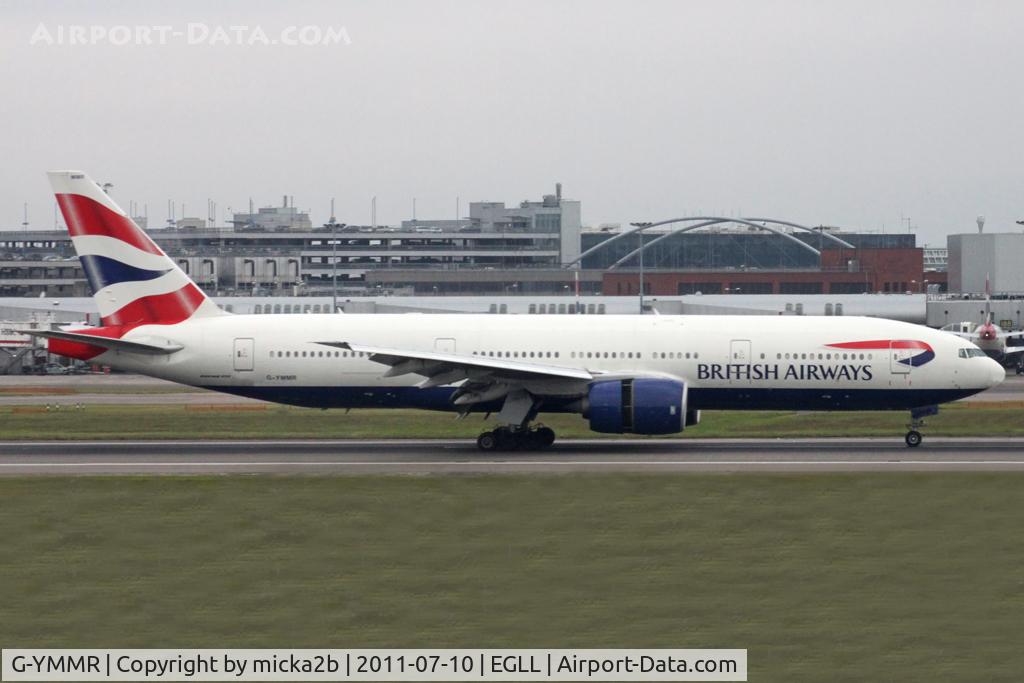 G-YMMR, 2008 Boeing 777-236 C/N 36516, Taxiing