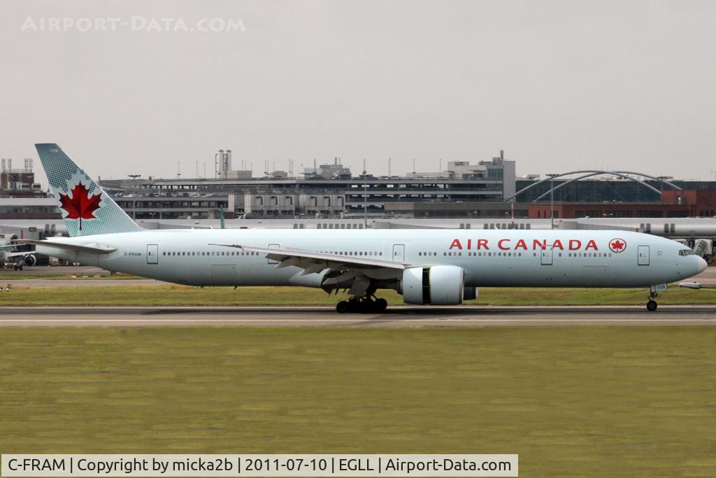 C-FRAM, 2008 Boeing 777-333/ER C/N 35250, Taxiing