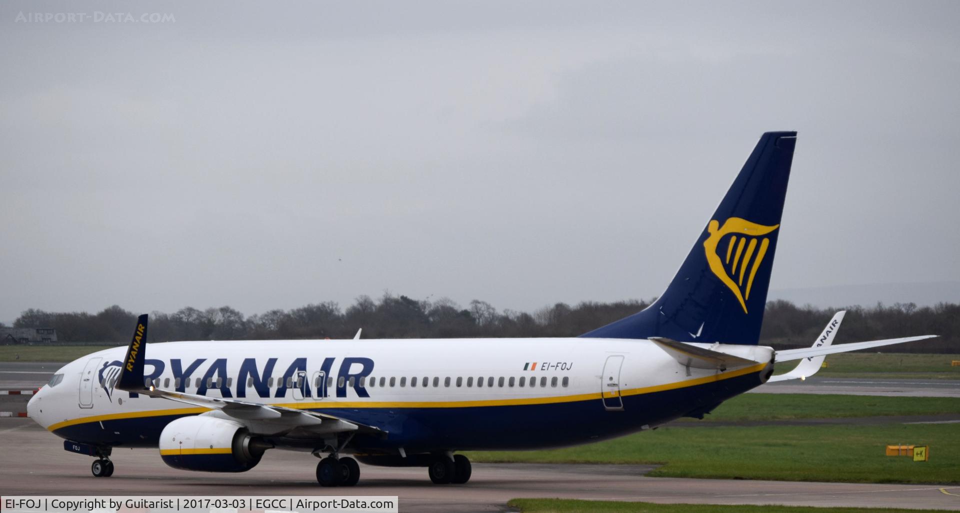 EI-FOJ, 2016 Boeing 737-8AS C/N 44722, At Manchester