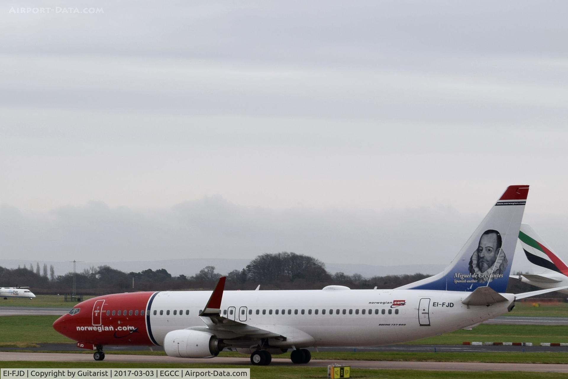 EI-FJD, 2015 Boeing 737-8JP C/N 41143, At Manchester