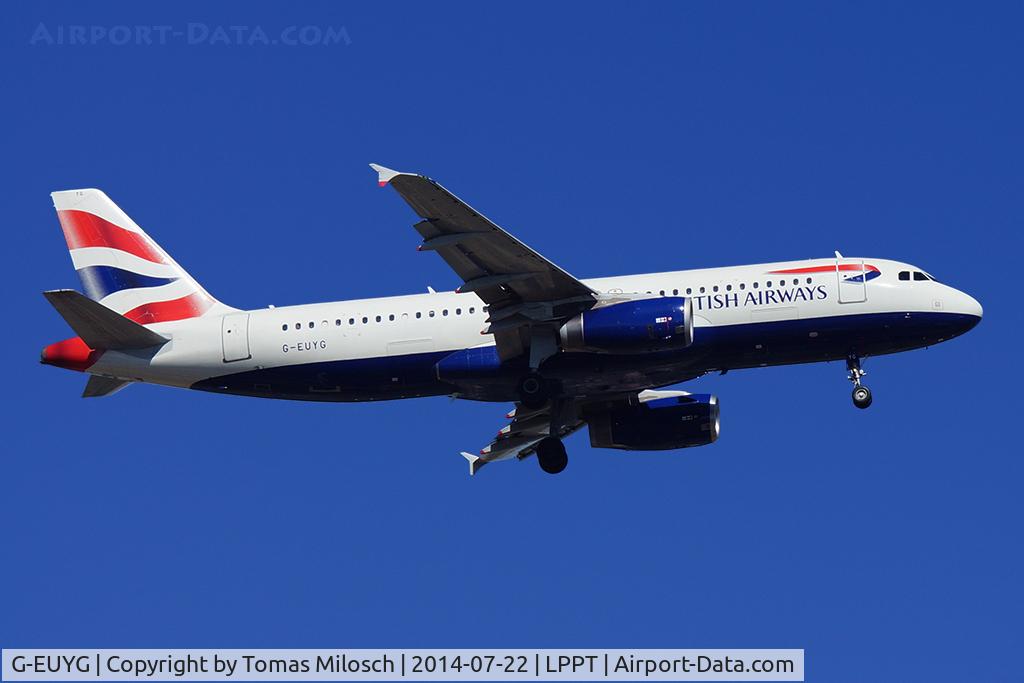 G-EUYG, 2010 Airbus A320-232 C/N 4238, 