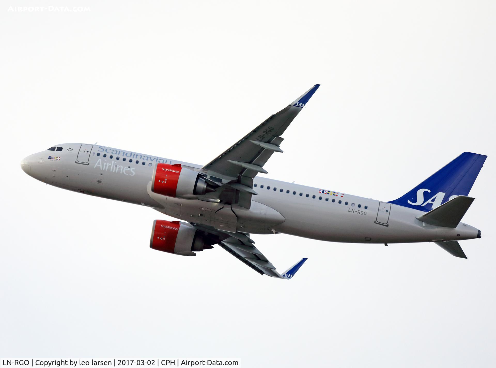 LN-RGO, 2016 Airbus A320-251N C/N 7352, Copenhagen 2.3.2017
